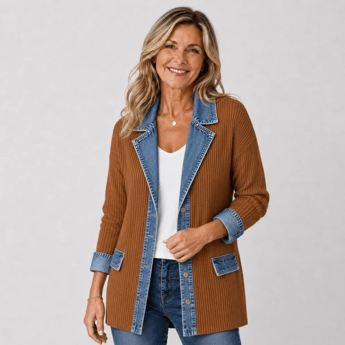 Iona | Effortlessly Chic Relaxed Denim Jacket